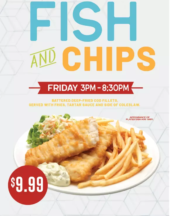Food specials at Ace Casino Calgary